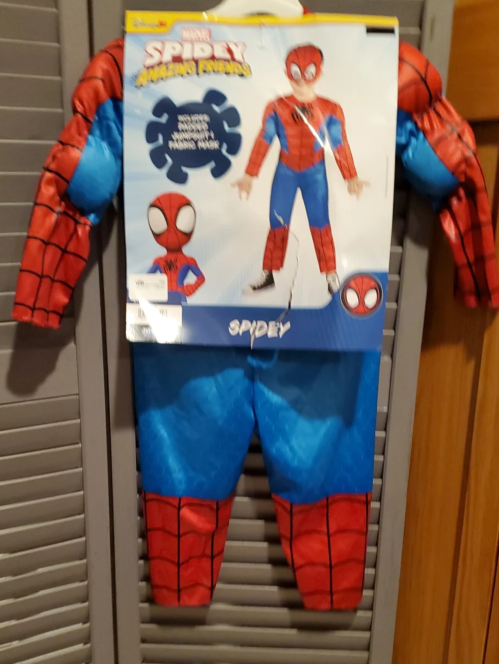Marvel Avengers Spider-Man Costume Size 2T NWT